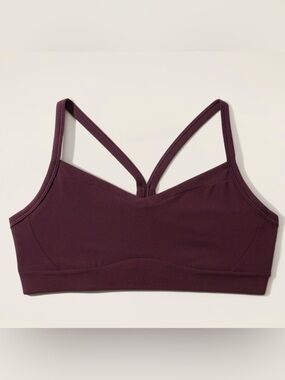 Athleta Vital Mesh Bra A-C Spiced Cabernet 🖤 Size XS